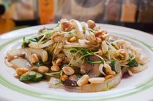 The Calories in Pad Thai Noodles