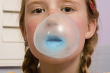 How to Get Dried Bubble Gum Off Your Skin