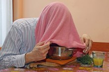 Steaming for Sinus Congestion