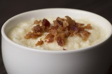 Diabetic Breakfast With Grits