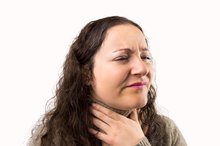 A Sore Throat & Swollen Tonsils